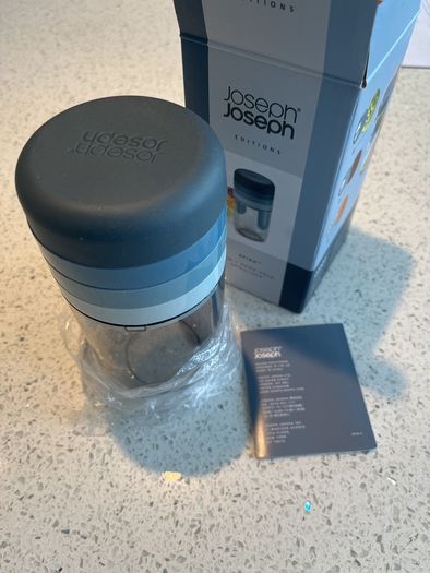 Joseph Joseph editions - SPIRO 3 in 1 Hand Held Spiralizer - NEW