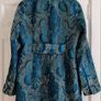 DKNY Size 10-12 Ladies Teal Coat Image 6