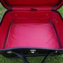 Vintage 1900S Black Textured faux-leather Revelation Train Vanity Case Image 9