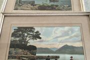 Set Of 2 Framed   Post Card  Large Killarney Lake - Glena Bay From The Lake Hotel
