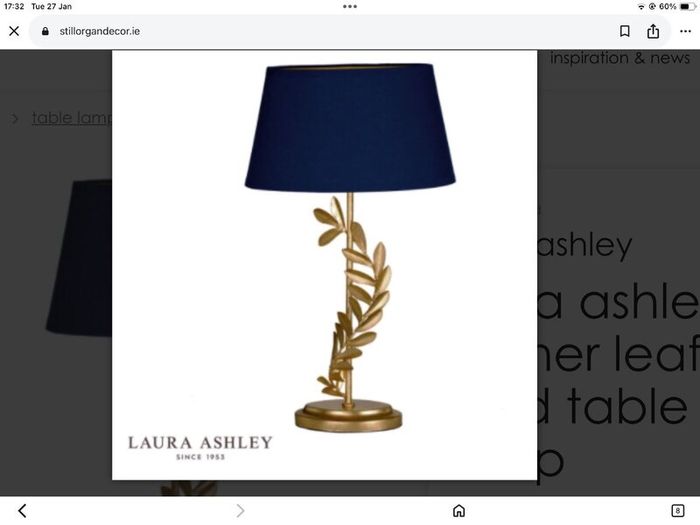 Pair of L.A. Gold Leaf Lamps