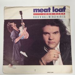Meat Loaf with John Parr Rock N Roll Mercenaries 7 inch single