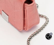 Leather small handbag