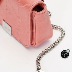 Leather small handbag