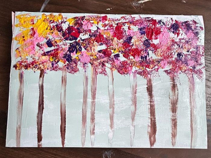 Original meadows painting