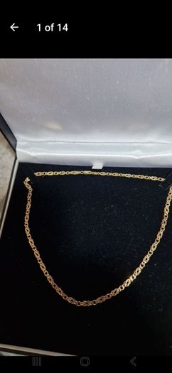 9ct gold necklace