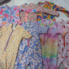 Baby Girl Next Swimsuits x7 12-18m