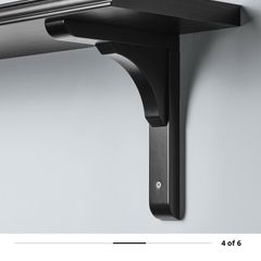 4 x IKEA BERGSHULT / RAMSHULT Wall Shelves with Brackets (set or individually)