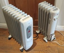 Oil filled electric heaters, sold separately (26344)