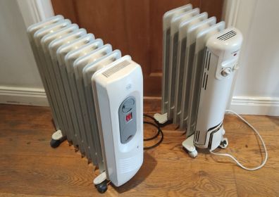Oil filled electric heaters, sold separately (26344)