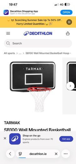 Basketball Hoop (wall mounted)