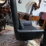 2xswivel chairs real leather Image 3