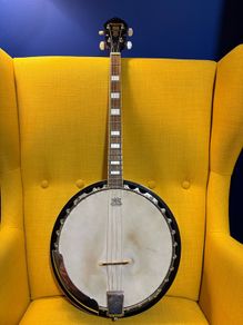 Samick Artist Series 4-string tenor banjo + soft case
