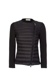 MONCLER Women's Nylon Front Jacket Black S