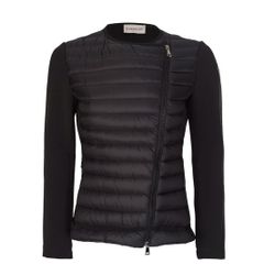 MONCLER Women's Nylon Front Jacket Black S
