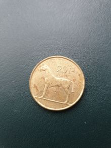 Irish 2000 20p coin