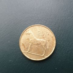 Irish 2000 20p coin
