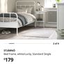 IKEA single bed with mattress Image 7