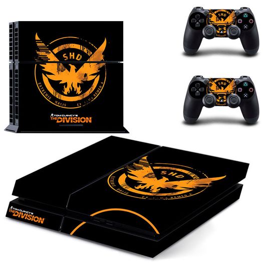 The Division Skin Vinyl Sticker for the PlayStation 4 Console PS4