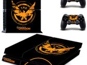 The Division Skin Vinyl Sticker for the PlayStation 4 Console PS4
