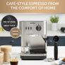 Bijou Espresso Machine | Automatic and Manual Espresso, Cappuccino & Latte Maker | 15 Bar Pump | Steam Wand (FREE POSTAGE) Image 5