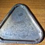 Unique Vintage Old Metal Engraved Handcrafted Tray Image 3