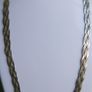 Vintage 925 Sterling Silver 18" Braided Chain Necklace 11.62 grams Image 2