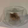 Large Double Wall Glass Bowl Image 5