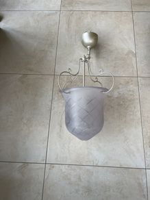 Large glass ceiling Light