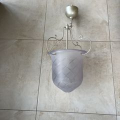 Large glass ceiling Light