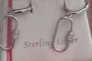 ladies silver earrings