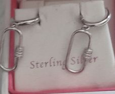 ladies silver earrings
