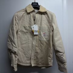mens Zara x Peanuts denim jacket