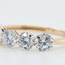 14 kt. Yellow gold - 2.3468ct. Diamonds Lab-Grown Image 6