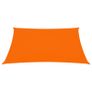 Sunshade Sail Oxford Fabric Rectangular 6x7 m Orange Image 2