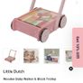 Little dutch wooden block walker Image 2