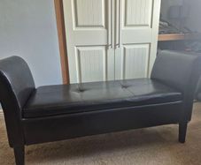Storage box bench