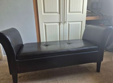 Storage box bench