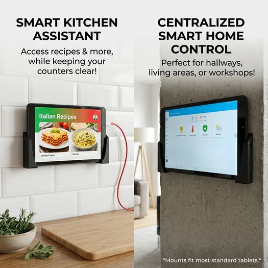 Universal Tablet Mount: Smart Home & Kitchen