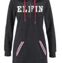 Brand New ELFIN women s hoodie dress pullover dress long Sleeve Image 3