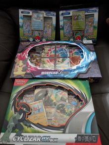 Sealed Pokemon boxes