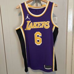 Lakers Lebron Statement Edition Jersey #6