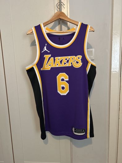 Lakers Lebron Statement Edition Jersey #6