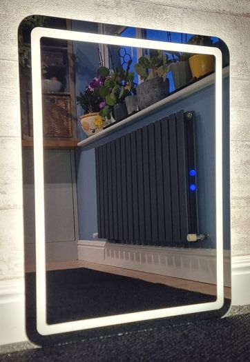 LED Bathroom Mirror Makeup Cosmetic 80x60cm