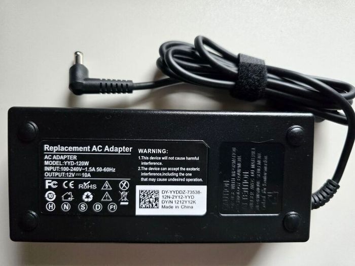 Replacement AC Adapter - YYD-120W
