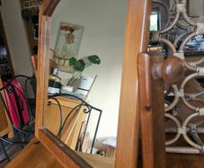 Dressing table mirror Antique table top vanity mirror