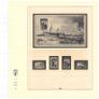 1980-1989 Gibraltar Lindner-T Illustrated 18 Ring Hingless Album Pages with illustrated examples of stamp. Pages 33-53 excluding page 37 & 48 (includes 19 images) Image 2
