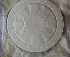 Belleek Porcelain Plate