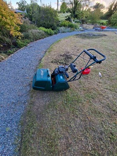 cylinder mower as new