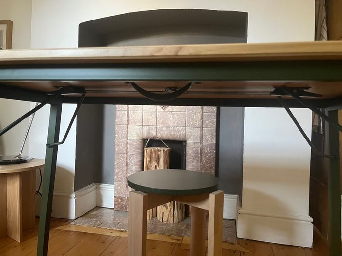 Ikea table with chair